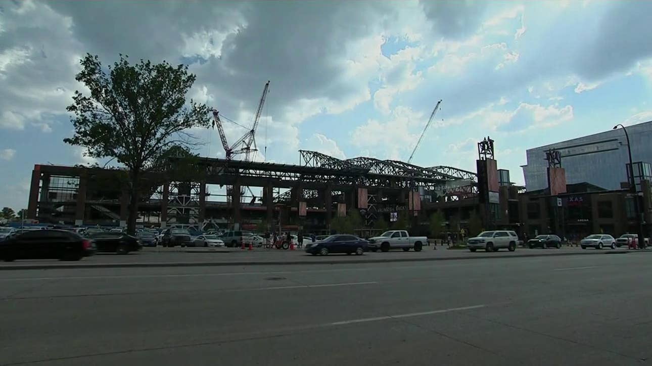 Going Inside the Future Home of the Texas Rangers
