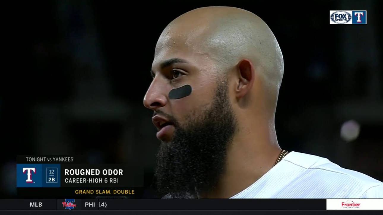 Rougned Odor Caps Final Night Game at Globe Life Park with Grand Slam