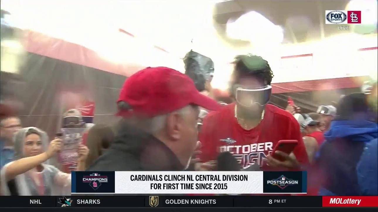 José Martínez: 'There was never a doubt' Cardinals would win NL Central