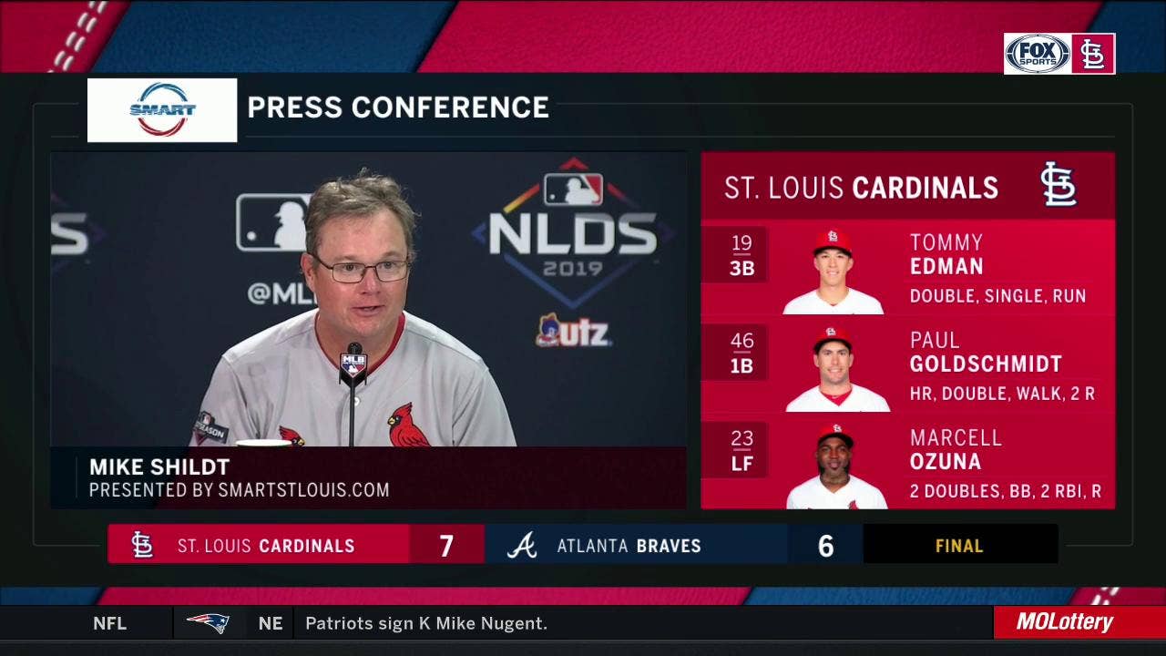 Shildt says Mikolas was 'better as the game went' against Braves