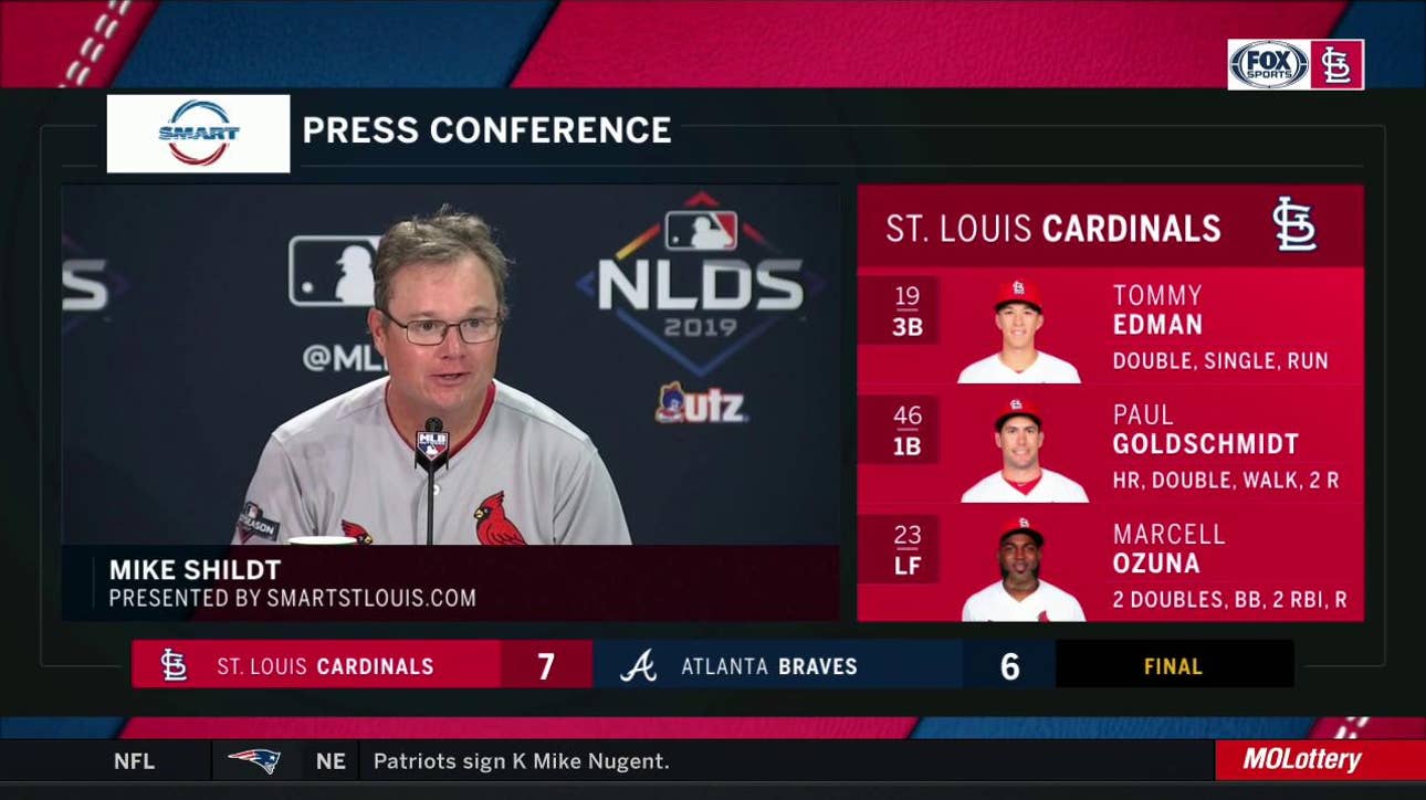 Shildt says Mikolas was 'better as the game went' against Braves