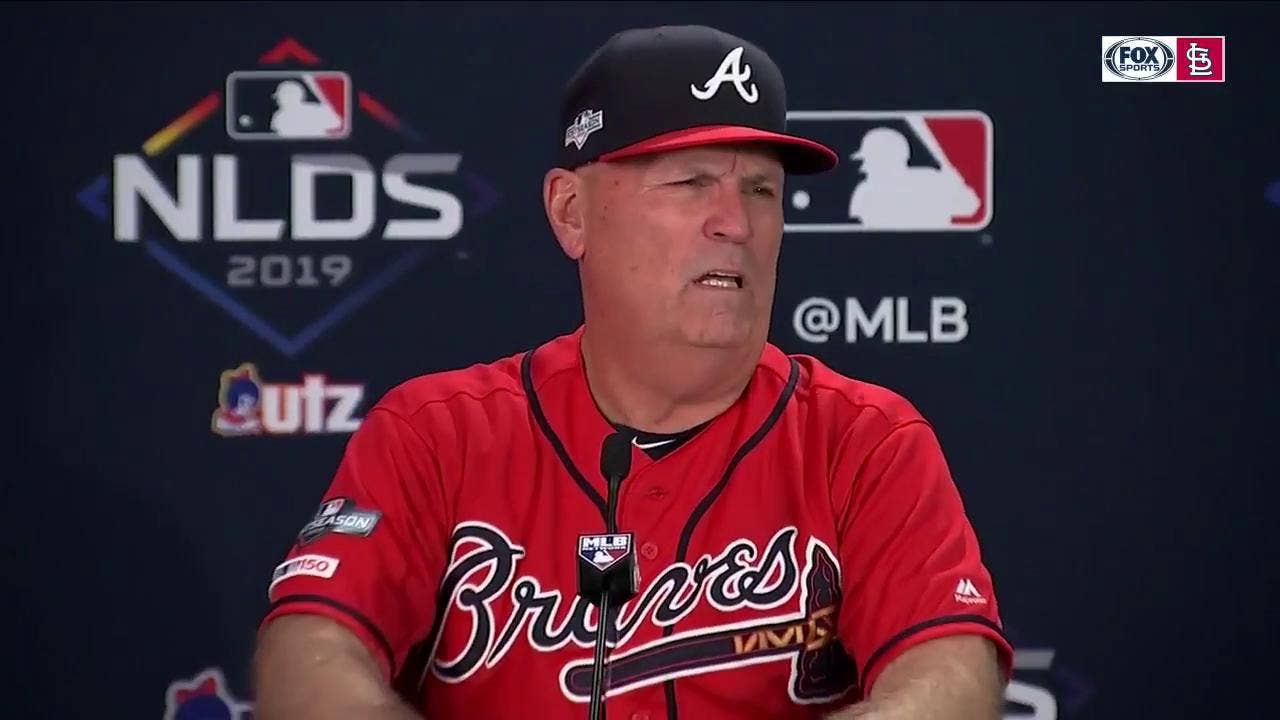 Braves manager Brian Snitker on Foltynewicz's dominant outing
