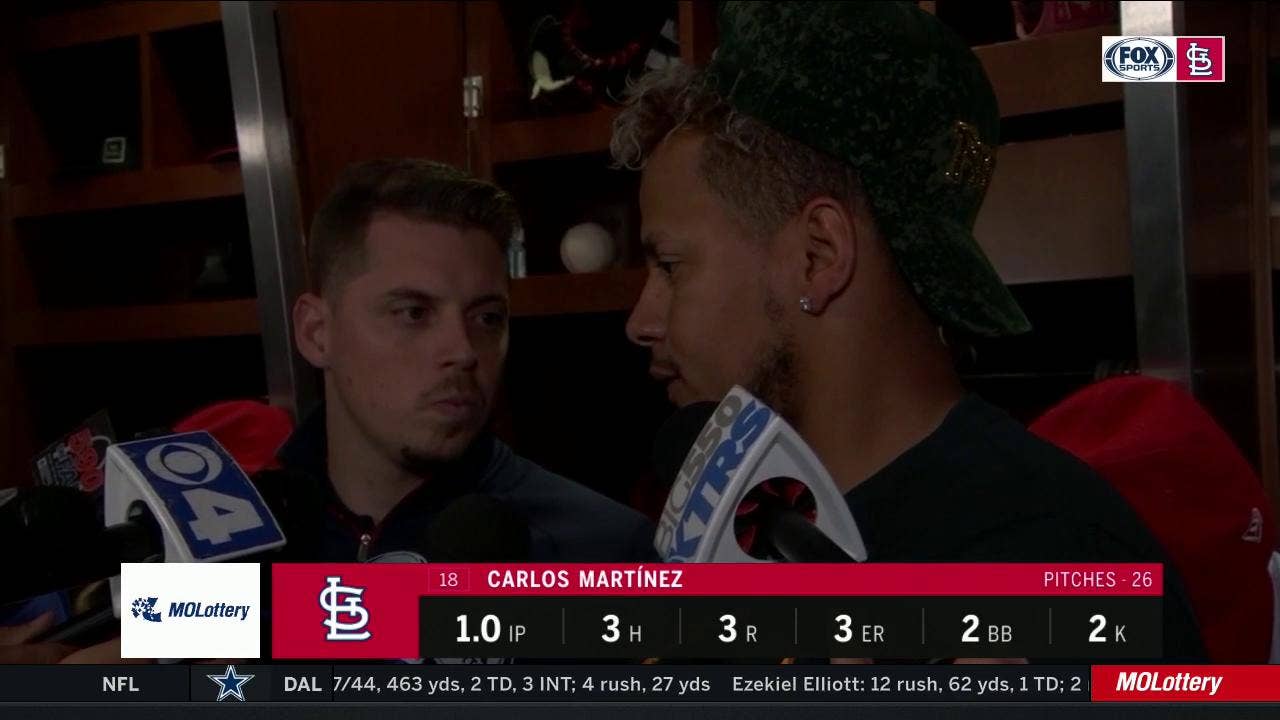 Carlos Martínez: 'Everybody has a bad day — today was my turn'
