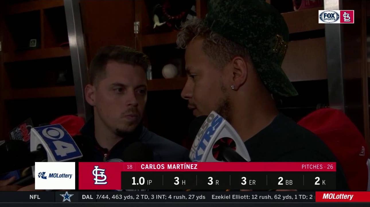 Carlos Martínez: 'Everybody has a bad day — today was my turn'