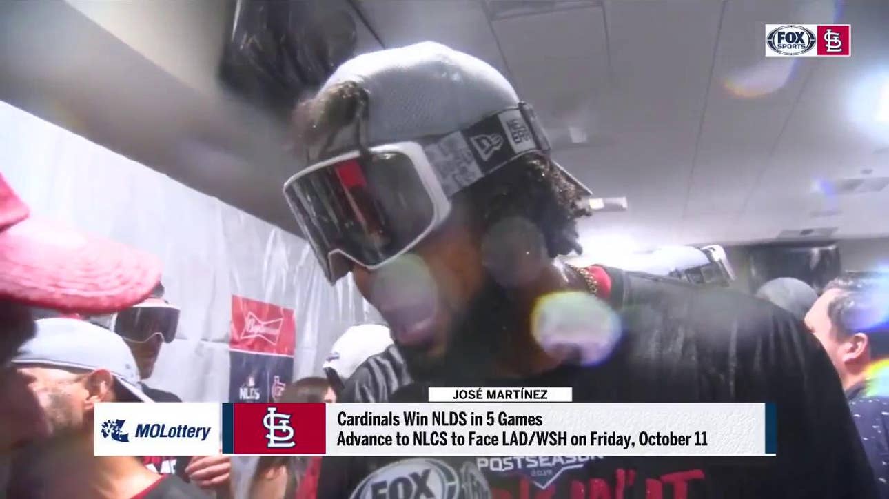 José Martínez after Game 5 win: 'We've got a good team and we know how to win'