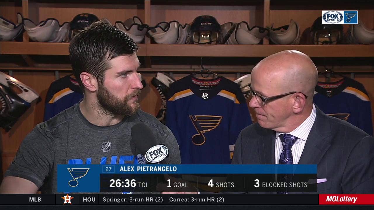 Pietrangelo: Blues have 'got to find a way to hold these leads'