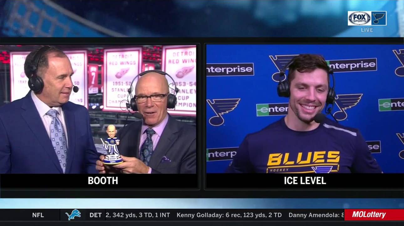 Perron: 'When I step on the ice, I feel like I can make a difference' in overtime
