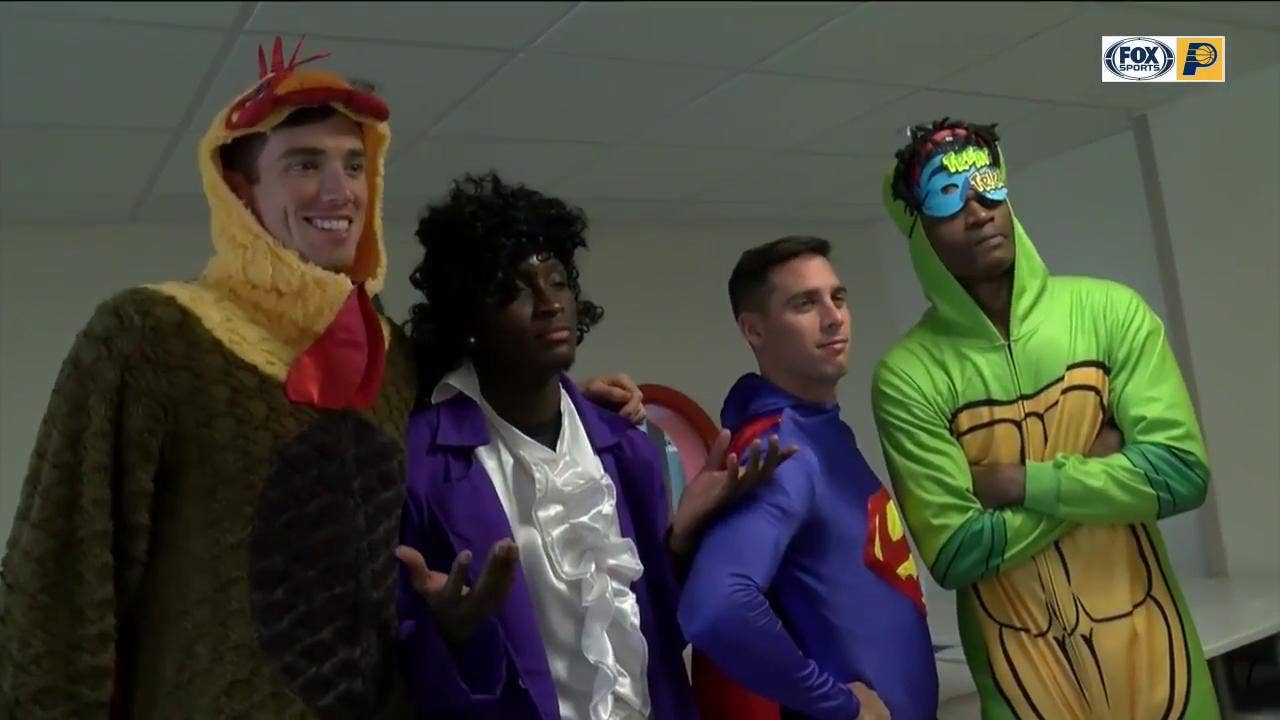 Pacers players visit Peyton Manning Children's Hospital