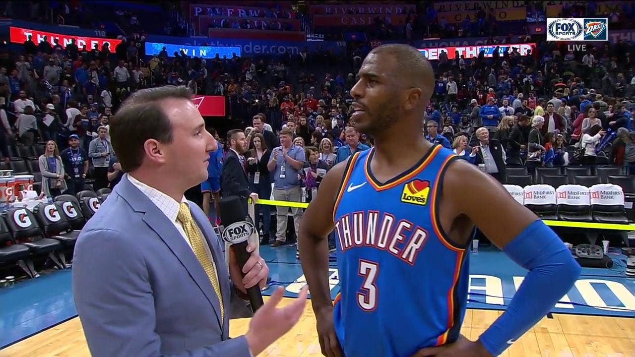 Chris Paul on OKC's Defense in the Win over New Orleans