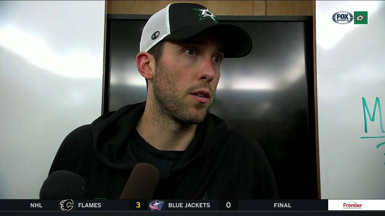 Ben Bishop talks Dallas 4-1 Win over Montreal