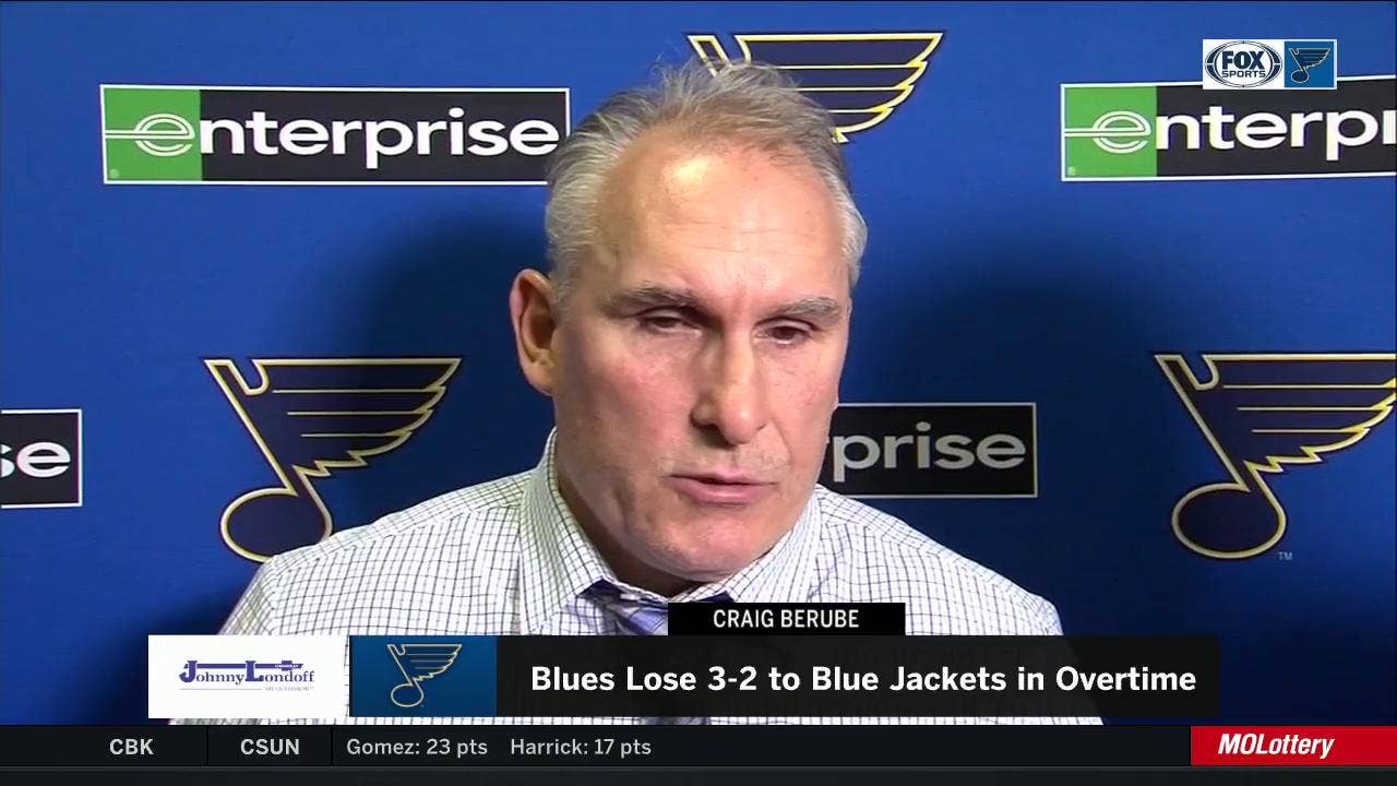 Craig Berube: 'I think we can do a much better job of executing in overtime'