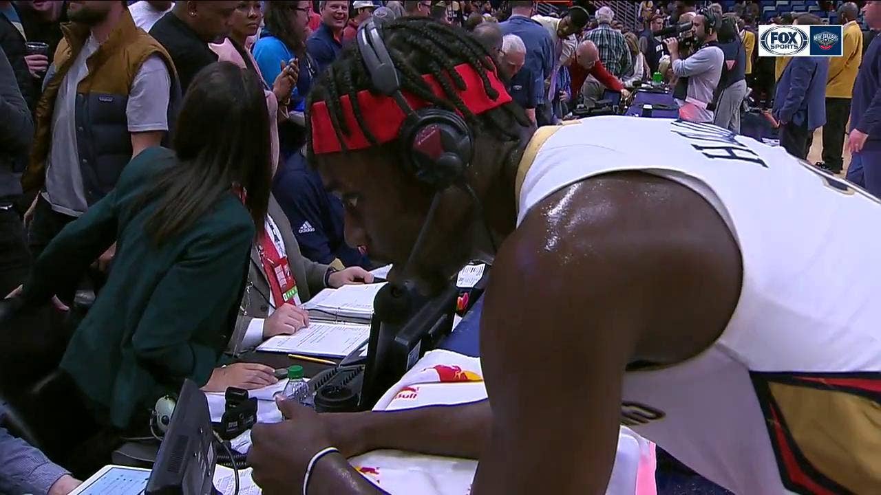 Jrue Holiday on Pelicans win over Warriors | Pelicans Live