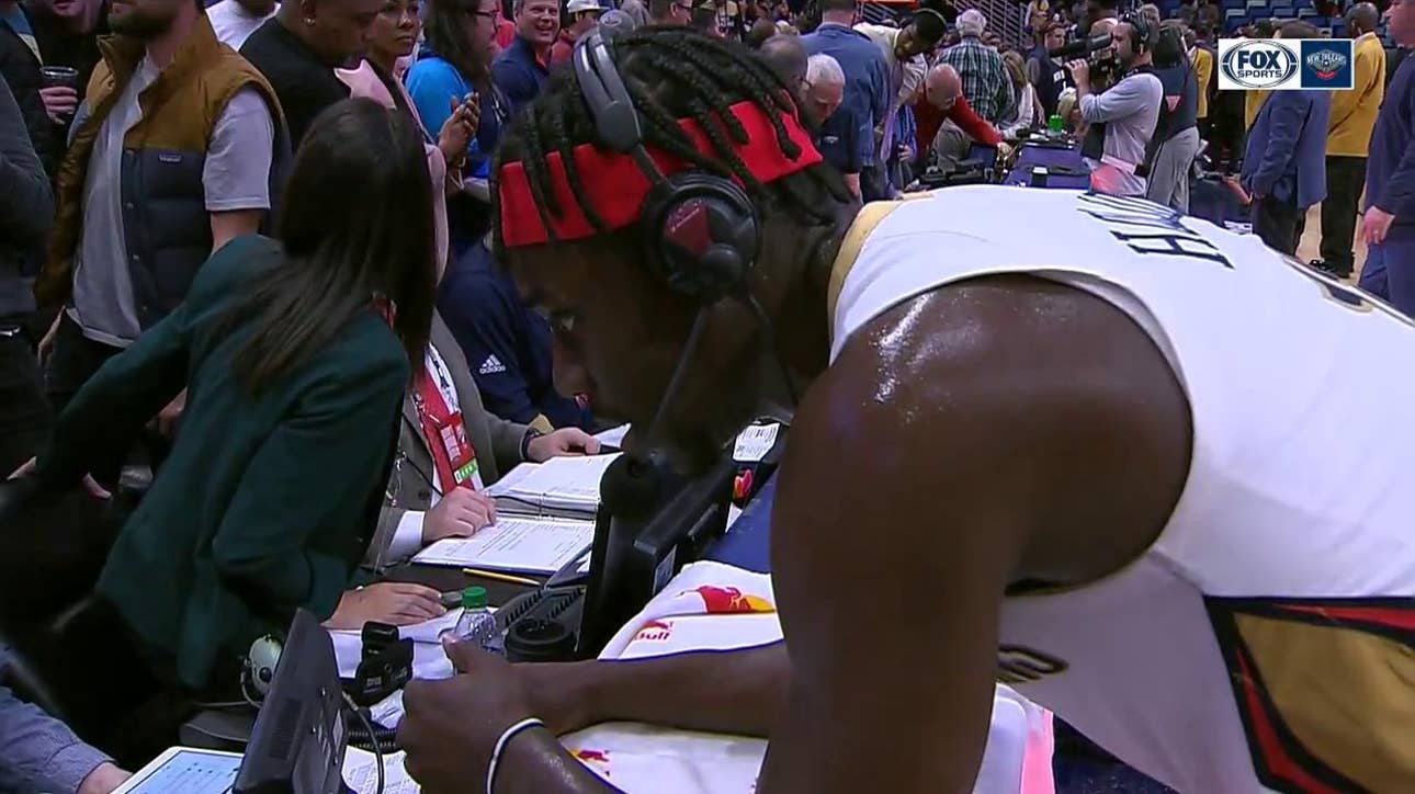 Jrue Holiday on Pelicans win over Warriors | Pelicans Live