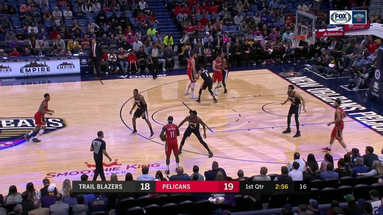 HIGHLIGHTS: Jrue Holiday posterizes Nassir Little