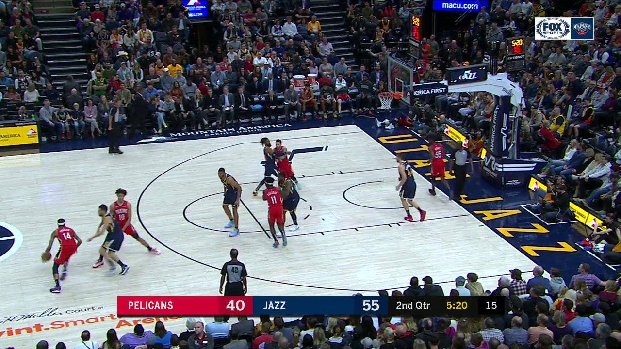 HIGHLIGHTS: Jaxson Hayes Cleans Up with a Putback SLAM