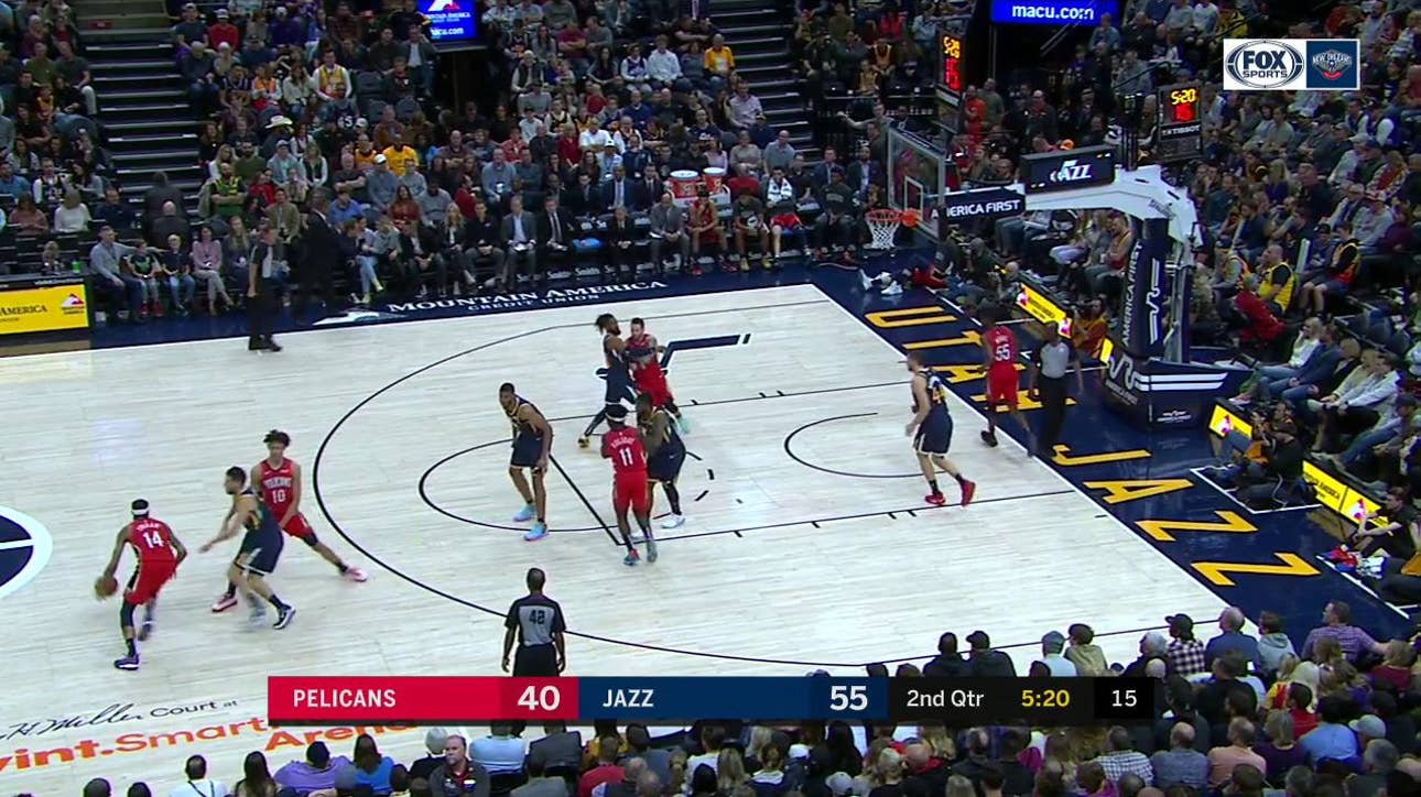 HIGHLIGHTS: Jaxson Hayes Cleans Up with a Putback SLAM