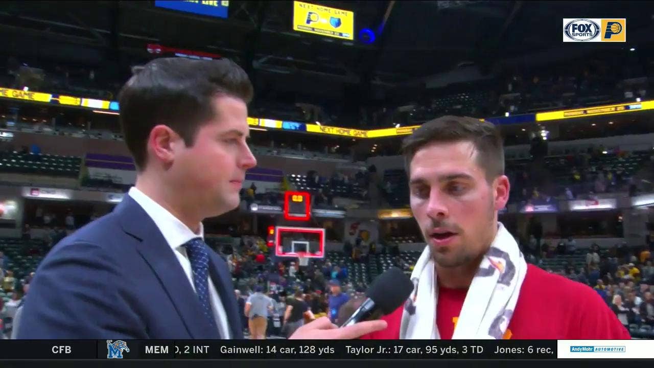 McConnell: 'Just incredibly proud of our team' after Pacers' win
