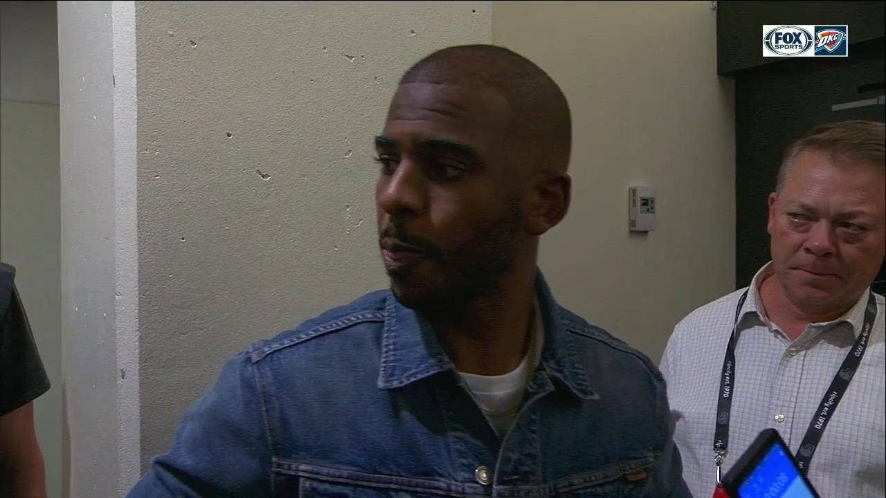 Chris Paul on OKC's loss against Portland