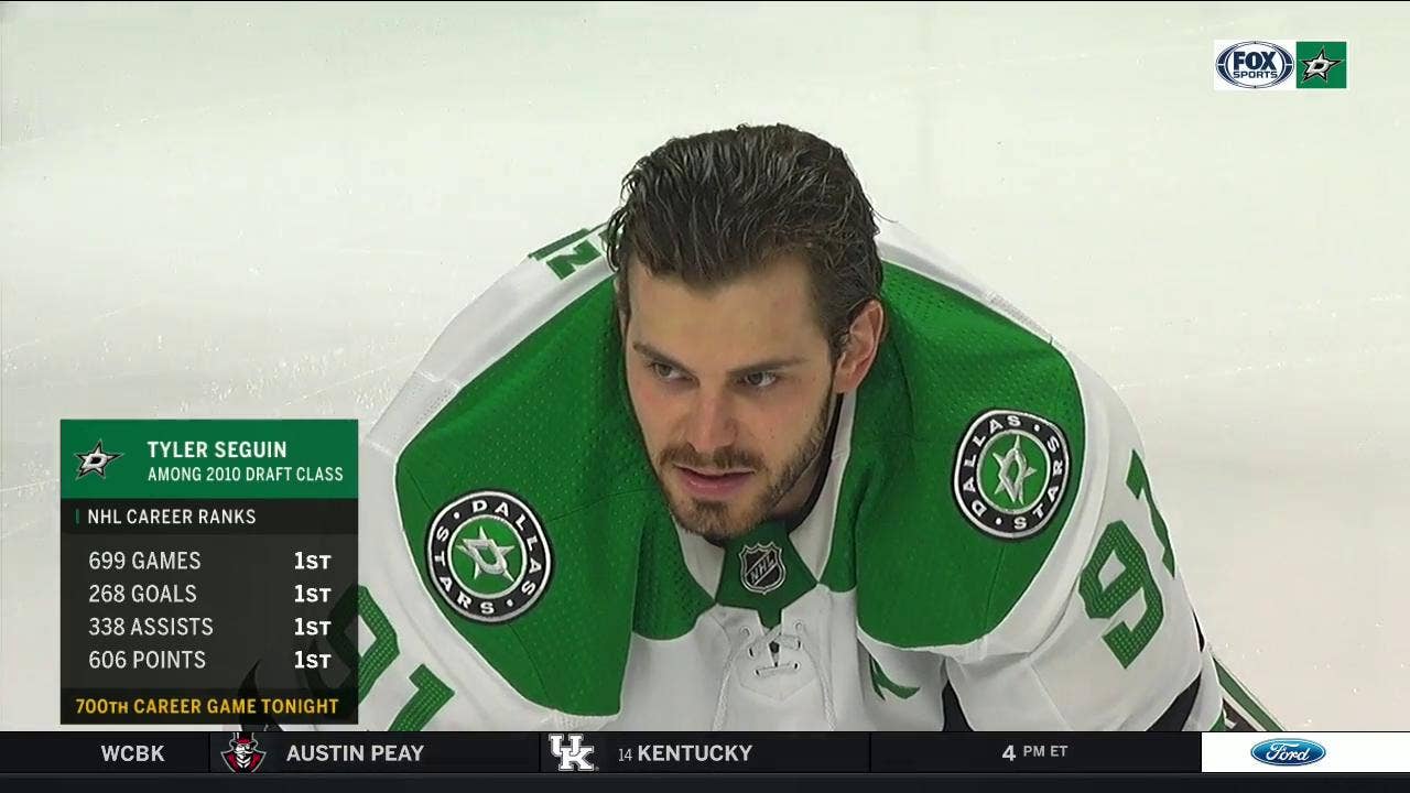 Tyler Seguin  Plays in 700th Game | Stars Live