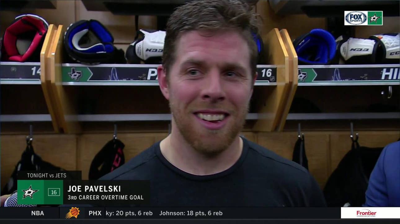 Joe Pavelski: 'Tonight was more 'our' hockey' | Stars Live