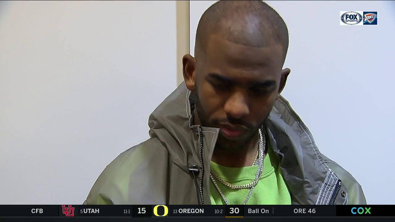 Chris Paul on the Thunder Overtime win vs. Minnesota