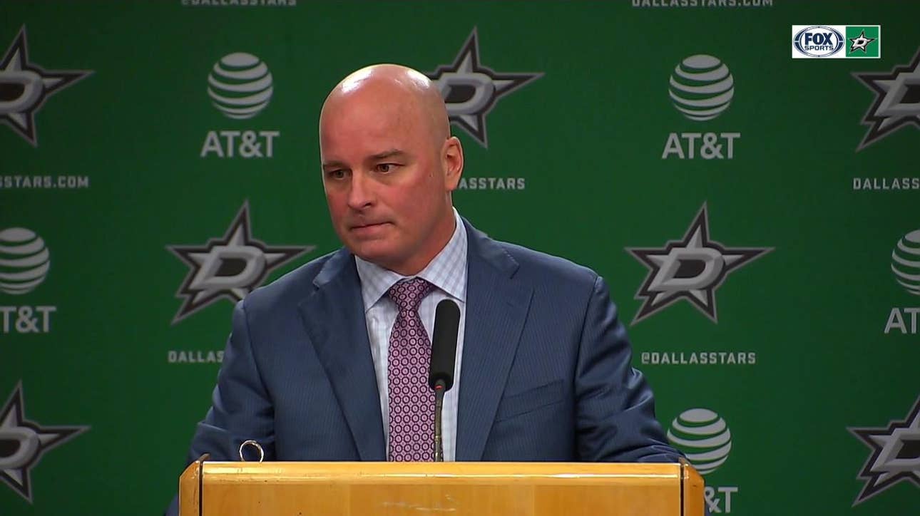 Jim Montgomery on the Dallas win vs. the New York Islanders