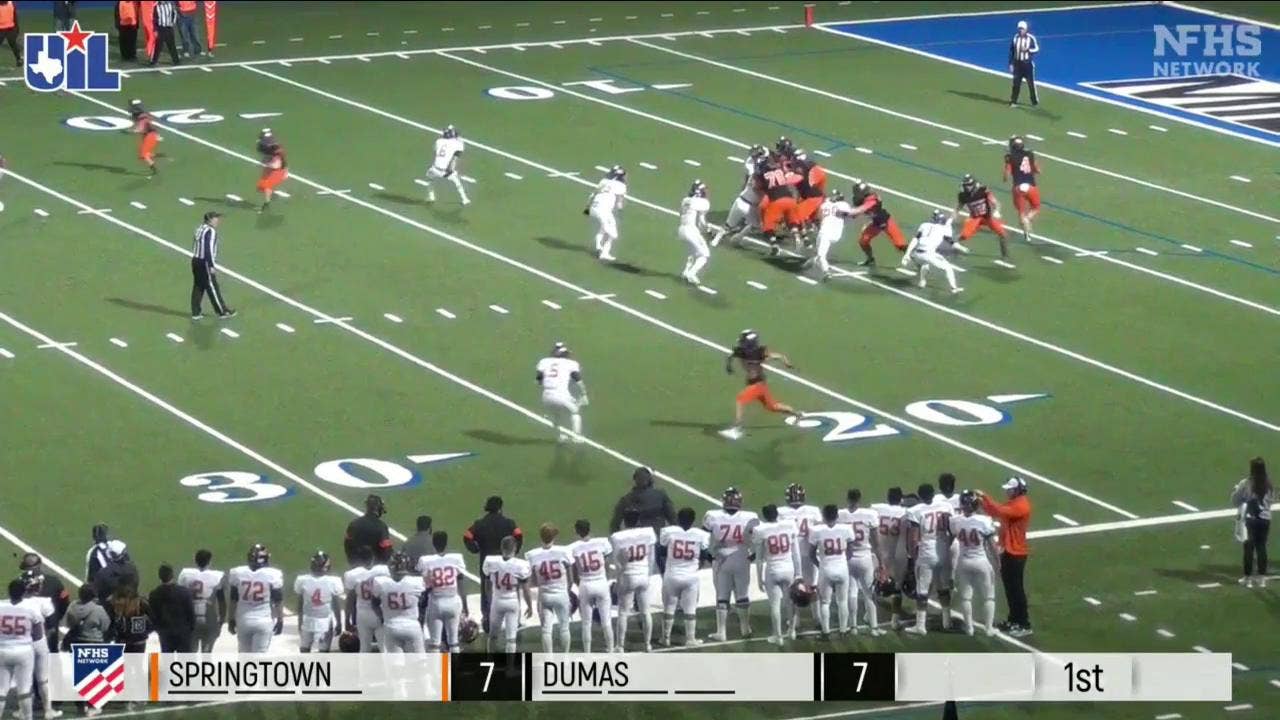 HIGHLIGHTS: Springtown vs. Dumas | High School Scoreboard Live