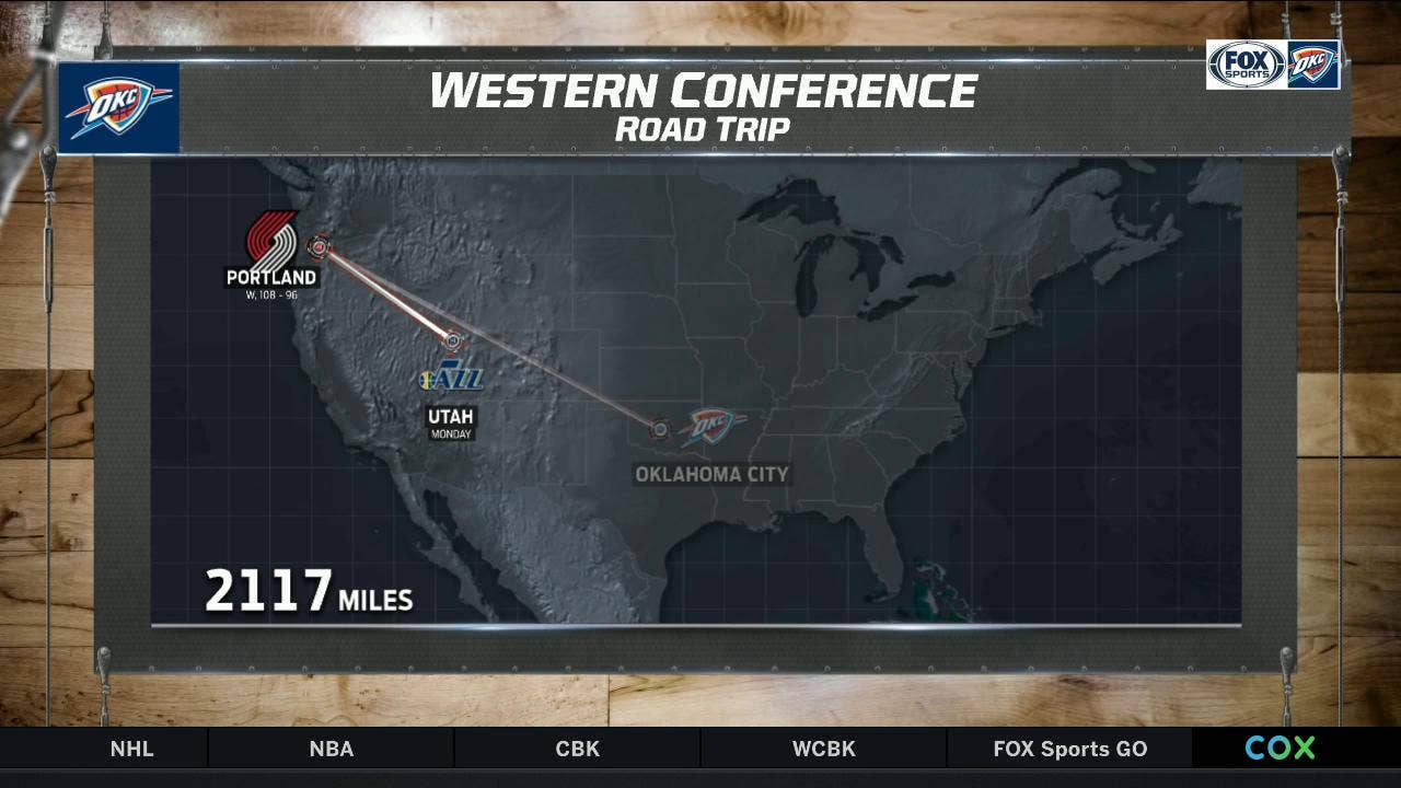 LOOK AHEAD: OKC Road Trip Continues In Utah | Thunder Live