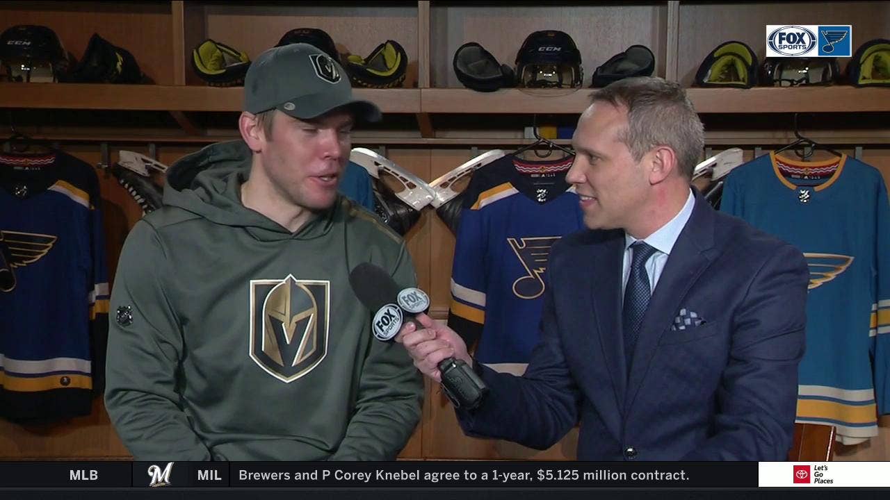Paul Stastny on 'bittersweet' feeling watching Blues win Stanley Cup