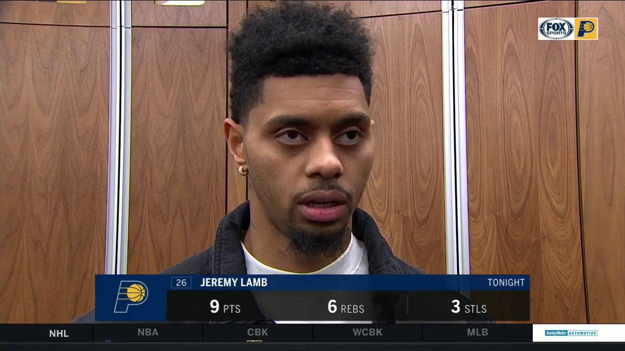 Lamb on building momentum: 'It's always good to string some wins together'