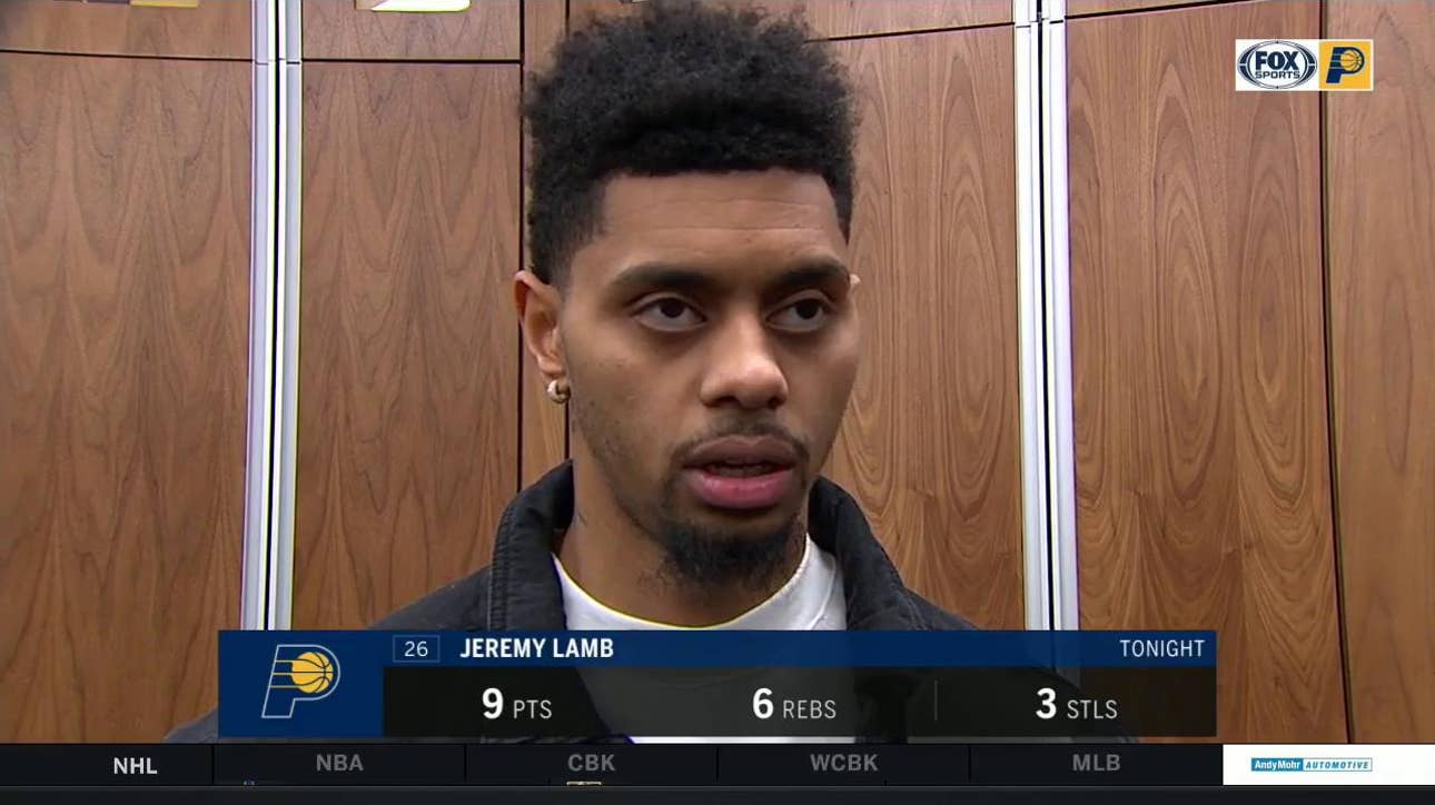 Lamb on building momentum: 'It's always good to string some wins together'