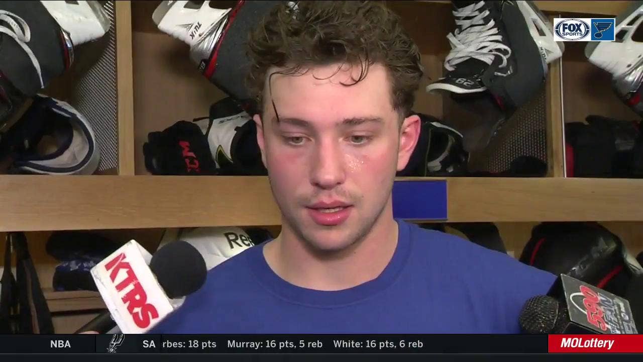 Dunn: 'Overall, we were playing pretty good hockey' against Avs