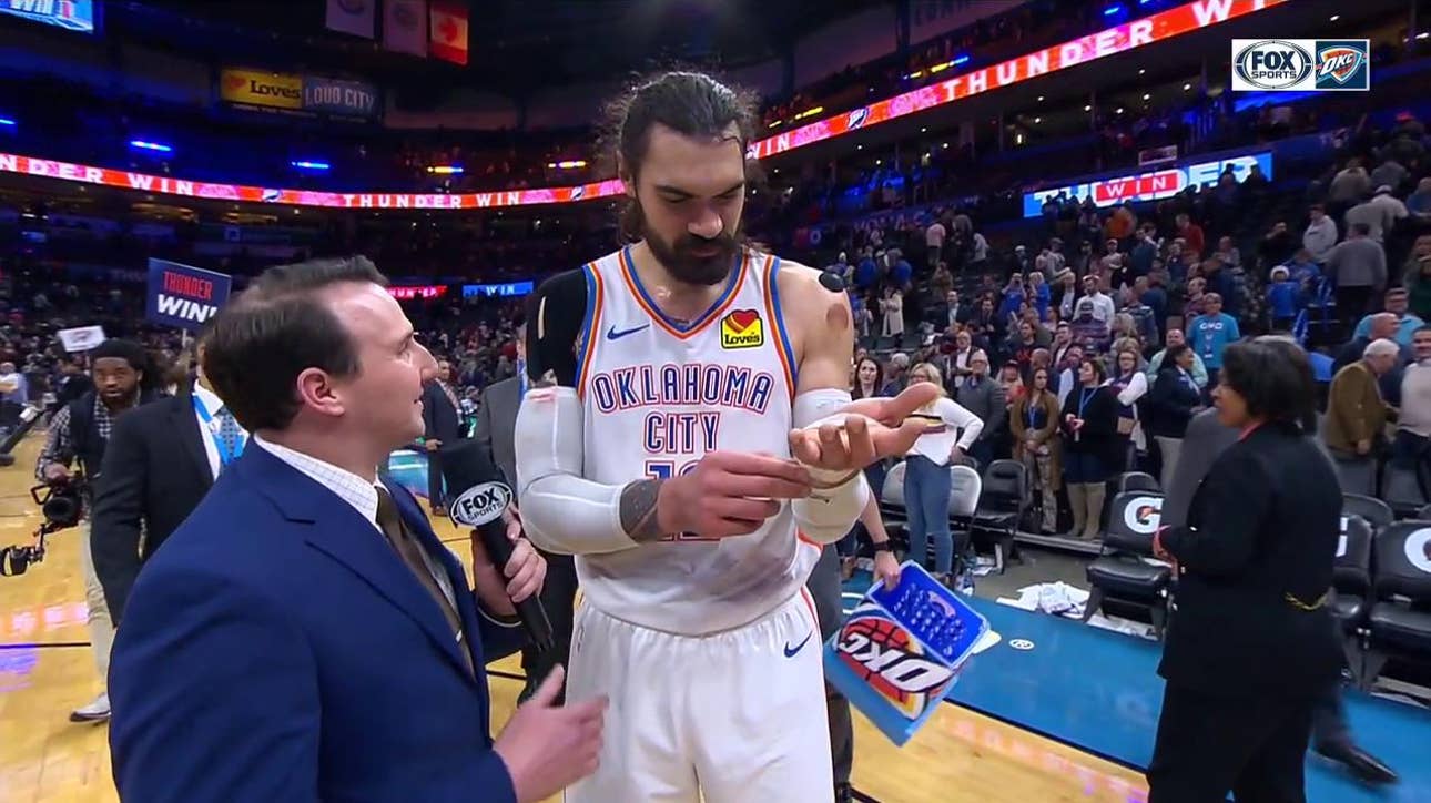 Steven Adams talks OKC getting the Win over Chicago