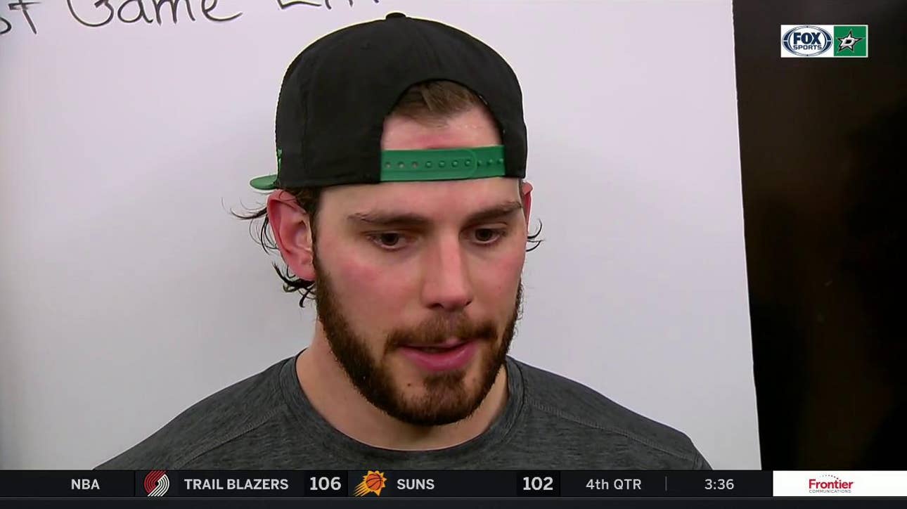 Tyler Seguin talks Stars 2-1 loss against the Oilers