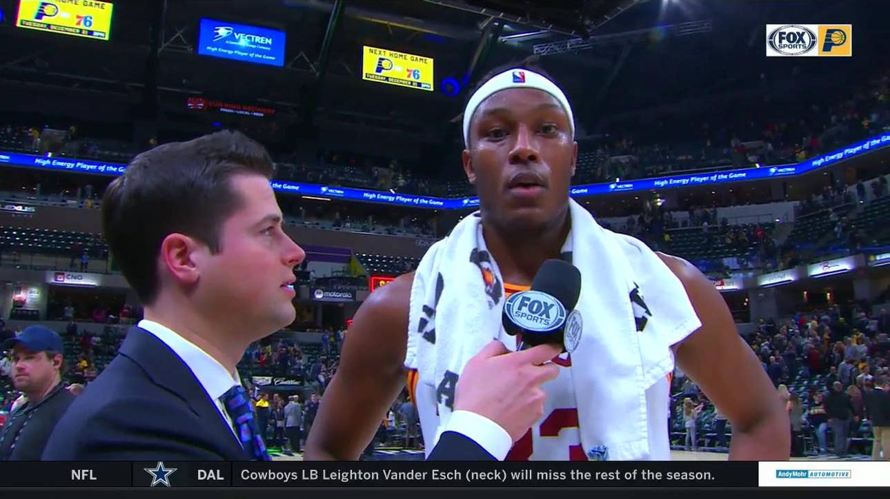Myles Turner: 'It's a playoff intensity game and we pulled through'
