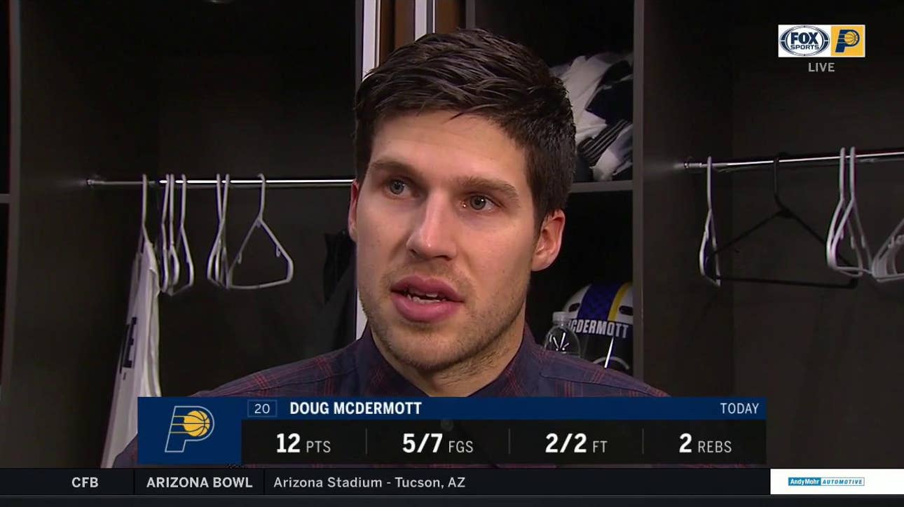 McDermott: 'It's always a good thing going into the New Year with a win'