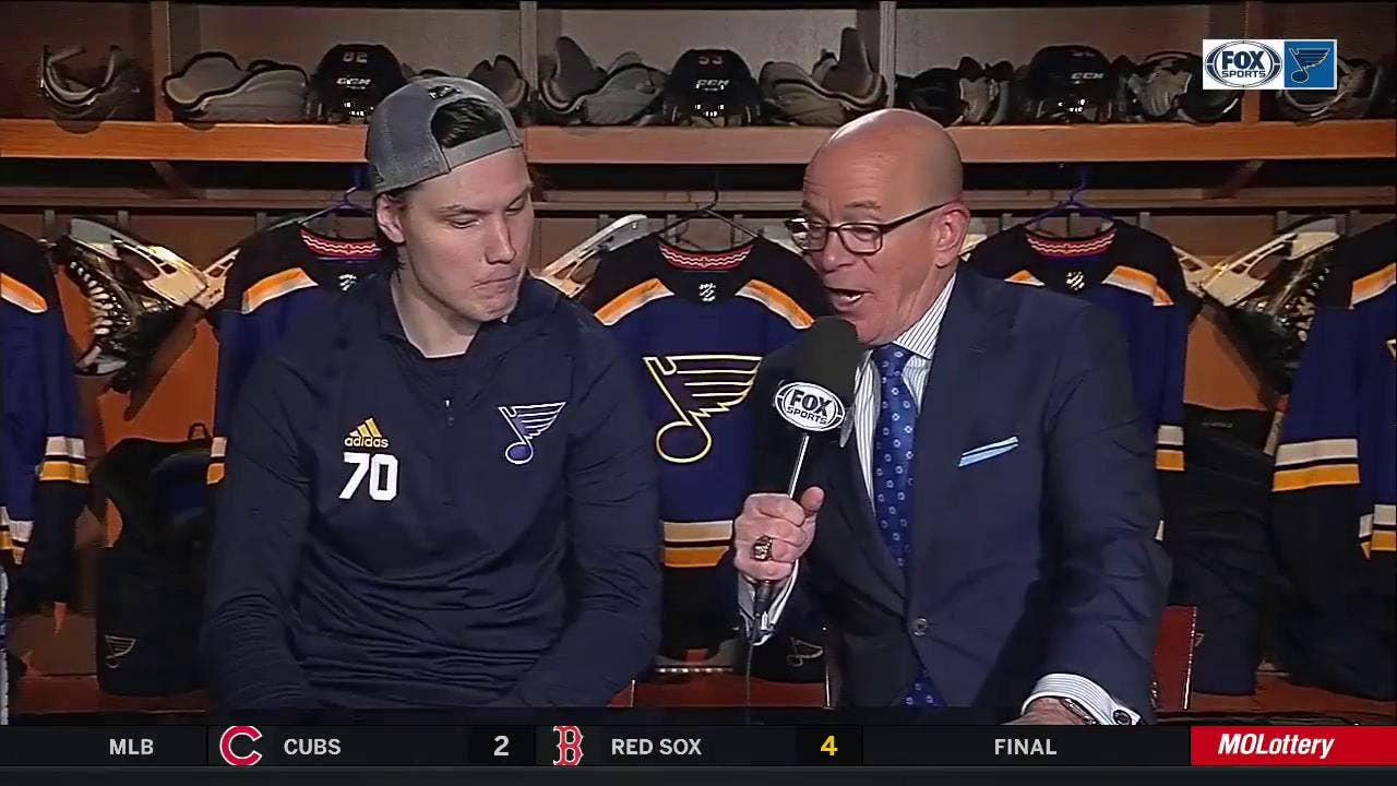 Sundqvist on his bet with Thorburn on who would score first: 'He owes me a dinner'