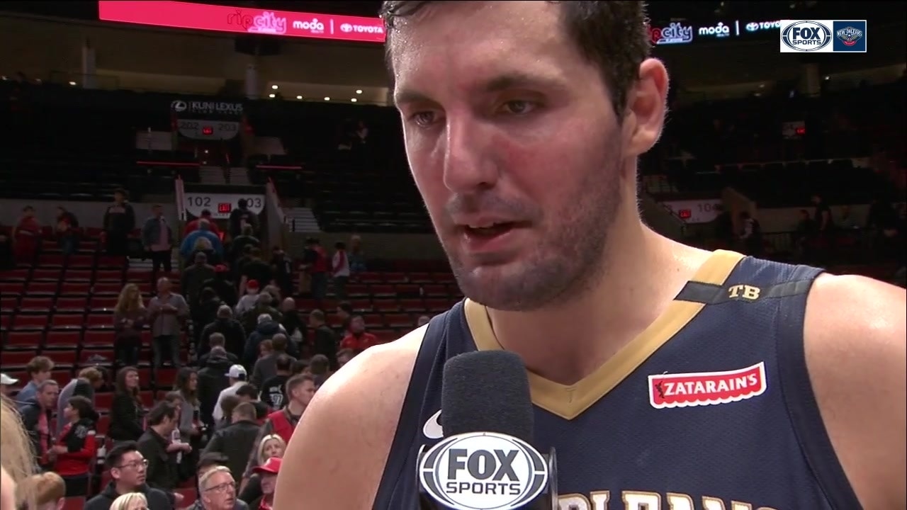 Nikola Mirotic talks huge Game 1 win on the road vs. Trail Blazers