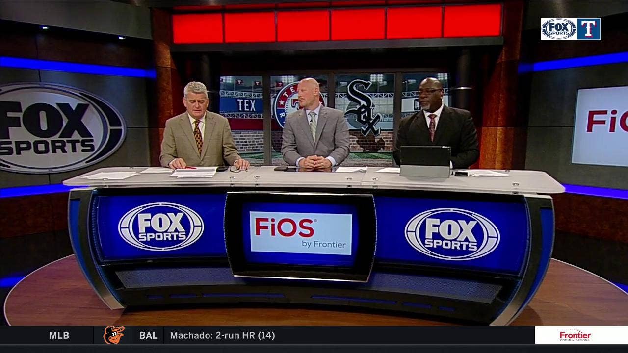 Banny protects his Players, Gets Tossed | Rangers Live