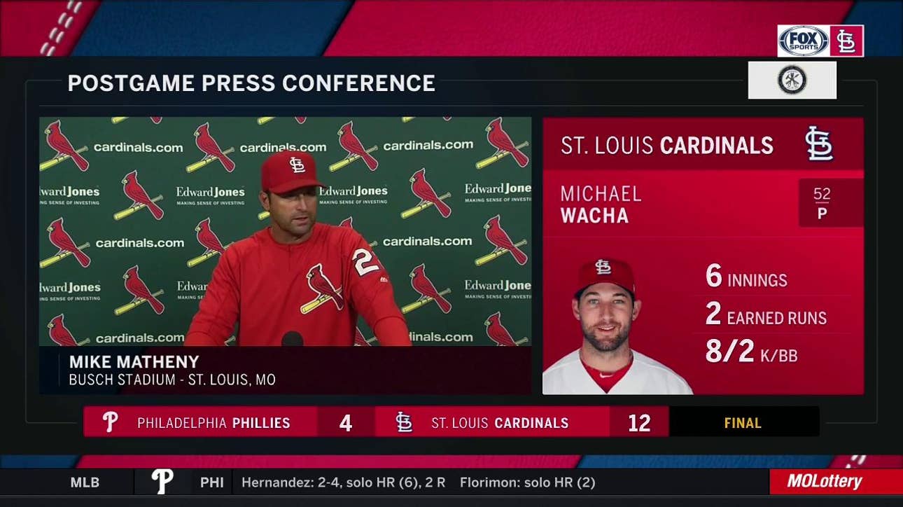 Mike Matheny on Tommy Pham: 'He's always looking to make something happen'