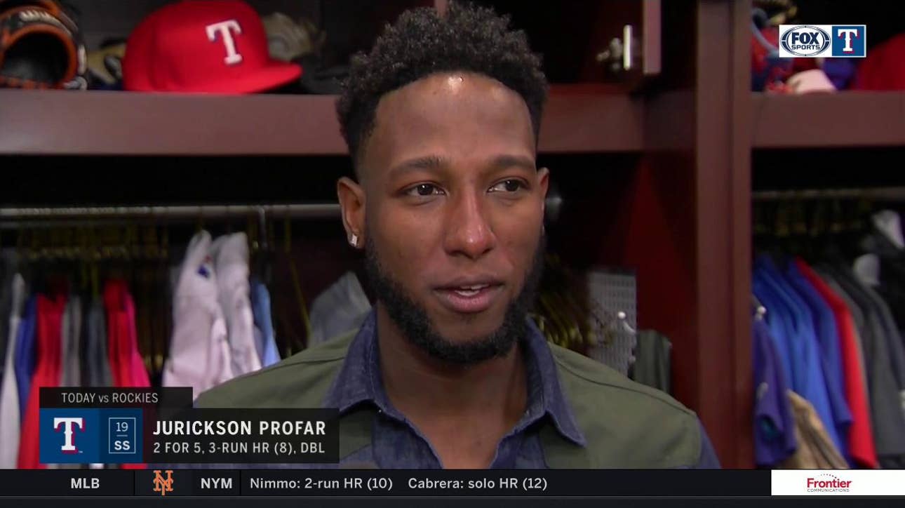 Jurickson Profar had a huge home run in wild win over Rockies