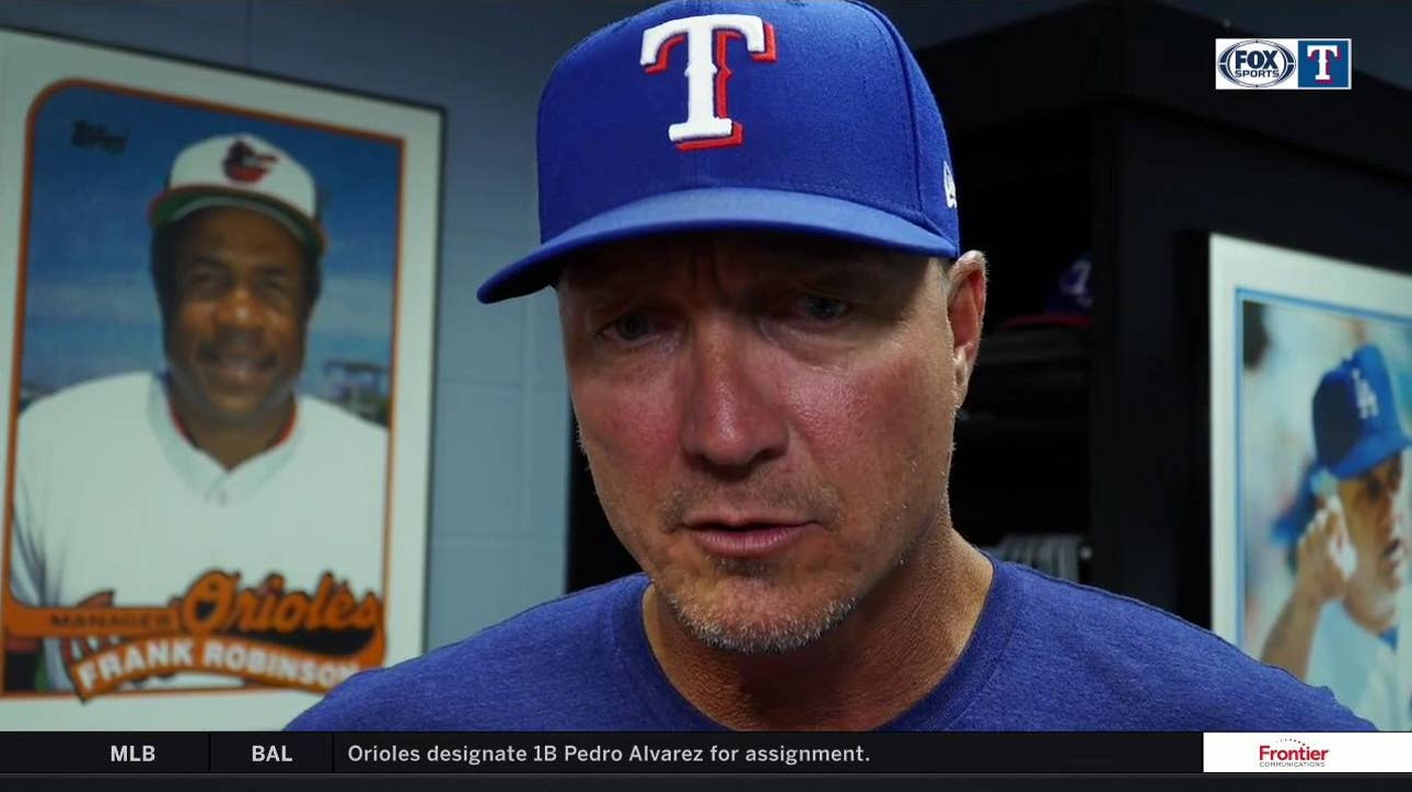 Jeff Banister on 4-1 Texas win against Kansas City