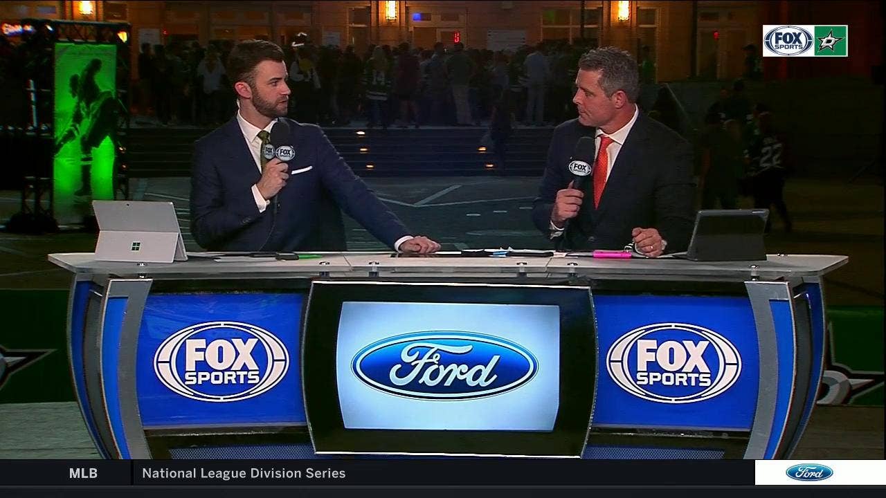 Anton Khudobin will play a crucial role as Bishops backup | Stars Live Opening Night