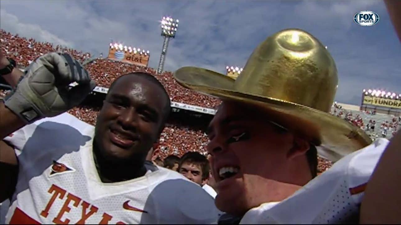 The Golden Hat trophy | Red River Showdown Preview