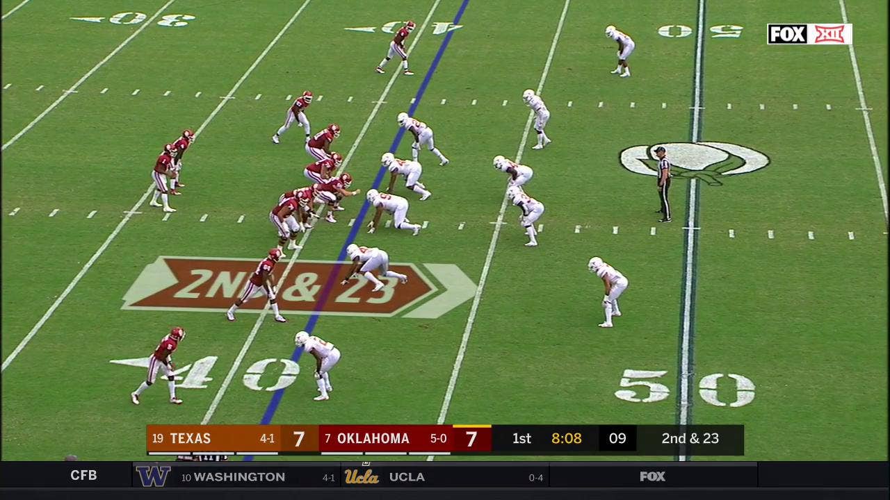 HIGHLIGHTS: Longhorns pick-off Kyler Murray | Red River Showdown
