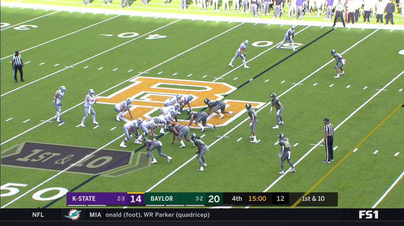 HIGHLIGHTS: Alex Barnes 48 yard touchdown run | Kansas State at Baylor