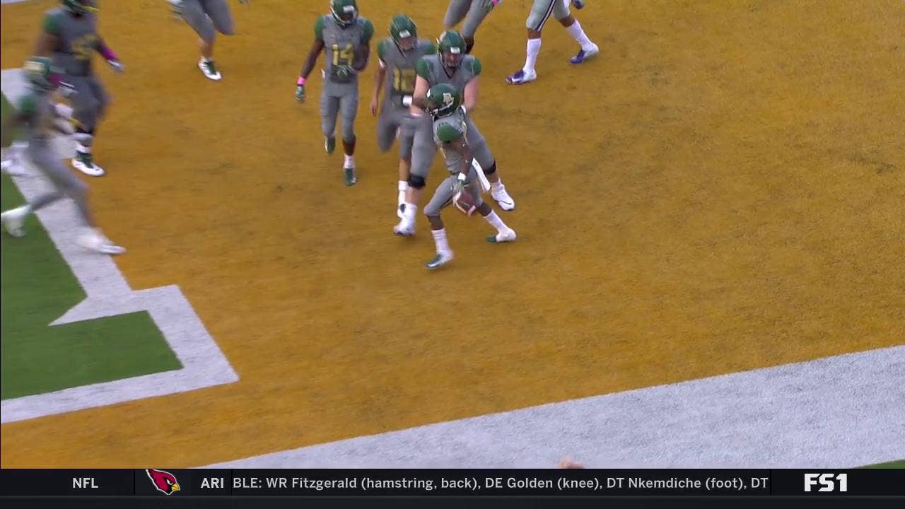 HIGHLIGHTS: Craig Williams 21 yard rushing TD | Kansas State at Baylor