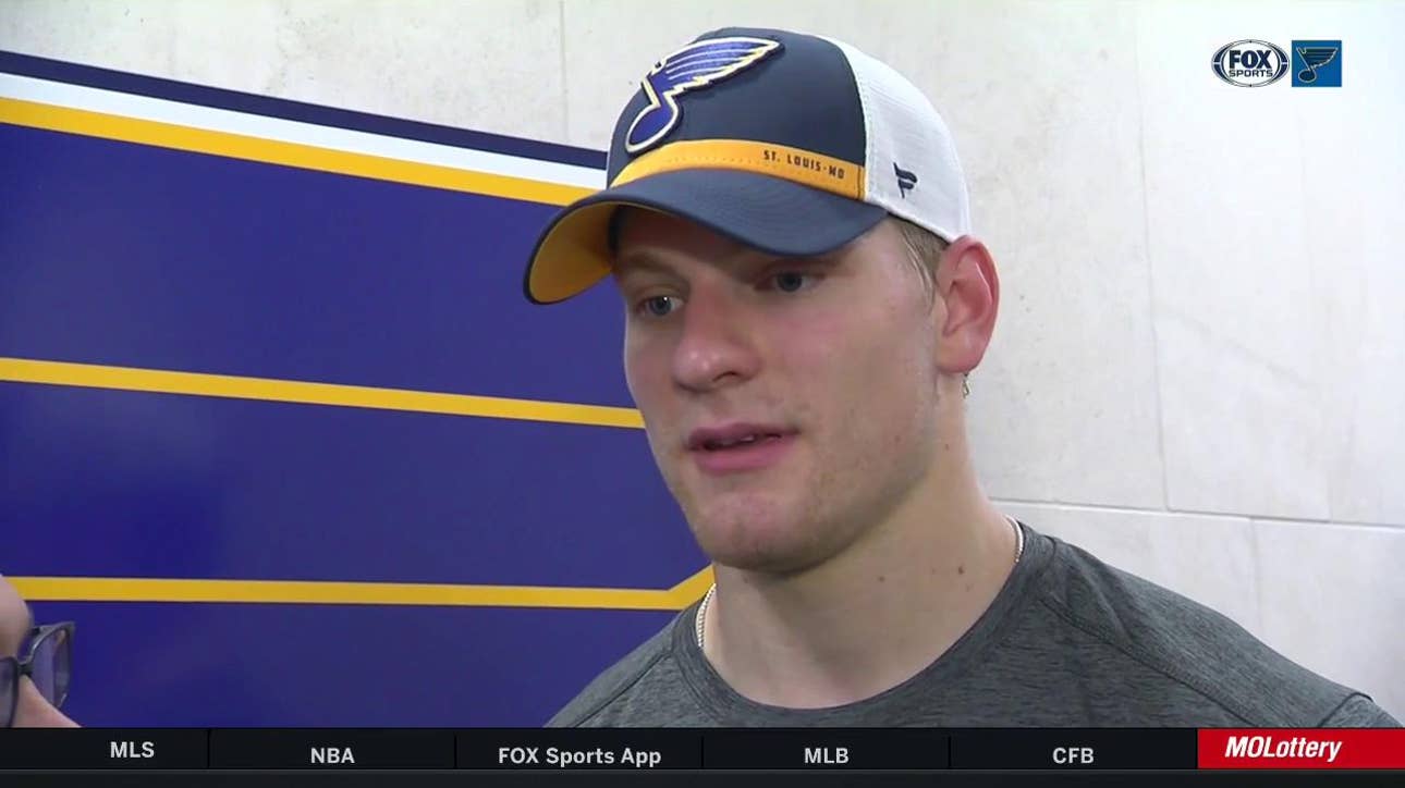 Colton Parayko: Blues need to 'bear down and continue to play for a full 60'
