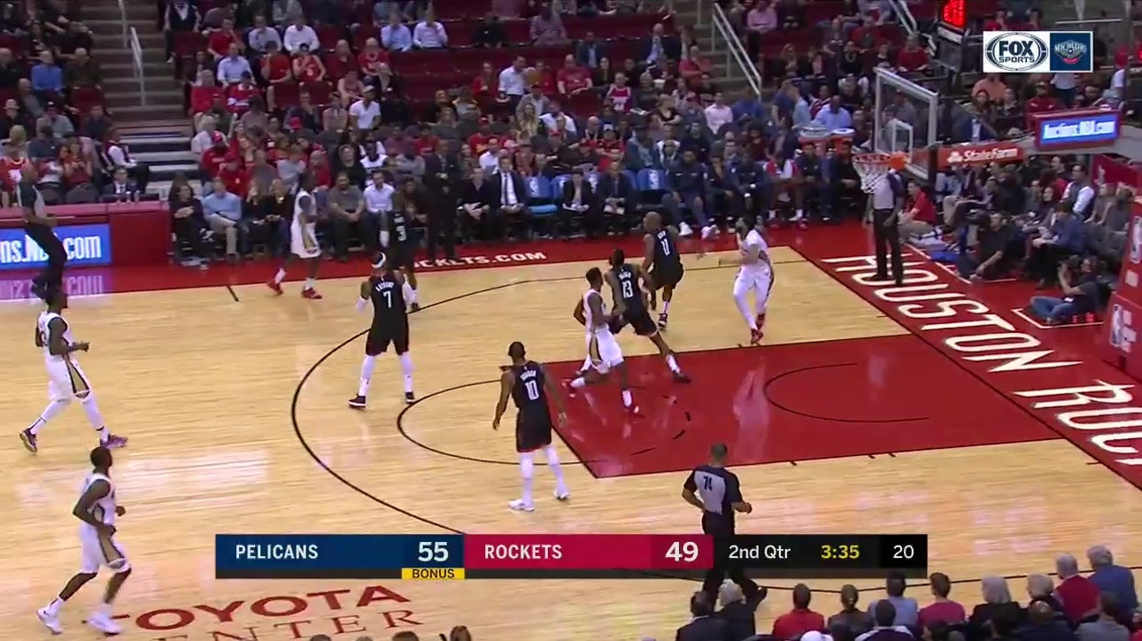 HIGHLIGHTS: Jrue Holiday to Anthony Davis Ally-Oop | New Orleans Pelicans at Houston Rockets