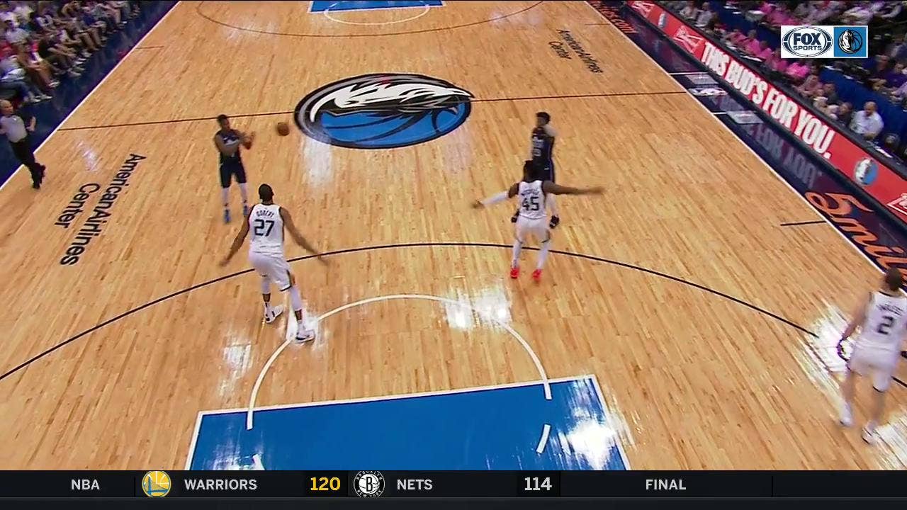 HIGHLIGHTS: DeAndre Jordan ties it up with this SLAM DUNK | Utah Jazz at Dallas Mavericks